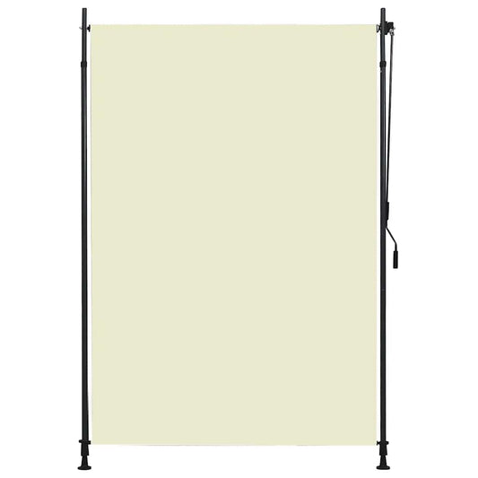 vidaXL Roller Blind | Cream | Polyester with PA coating | 150x270 cm