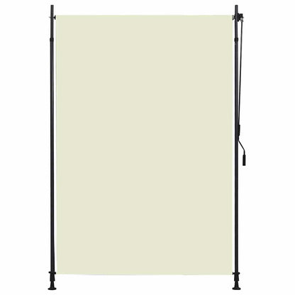 vidaXL Outdoor Roller Blind 150x270 cm Cream