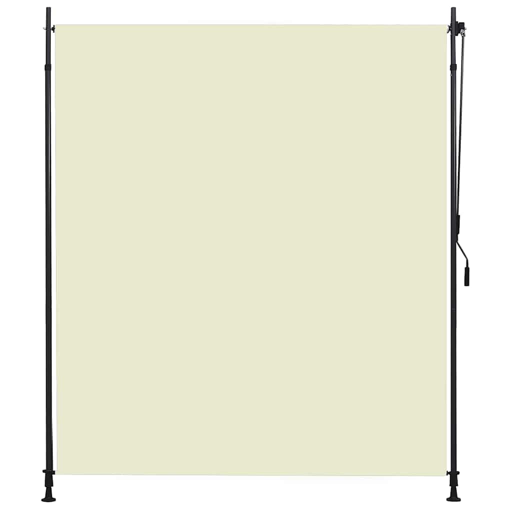 vidaXL Outdoor Roller Blind 200x270 cm Cream