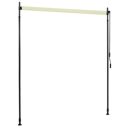 vidaXL Outdoor Roller Blind 200x270 cm Cream