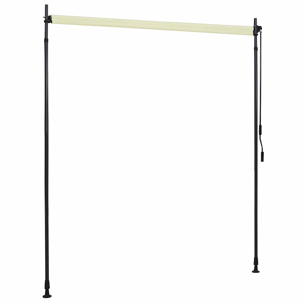 vidaXL Outdoor Roller Blind 200x270 cm Cream