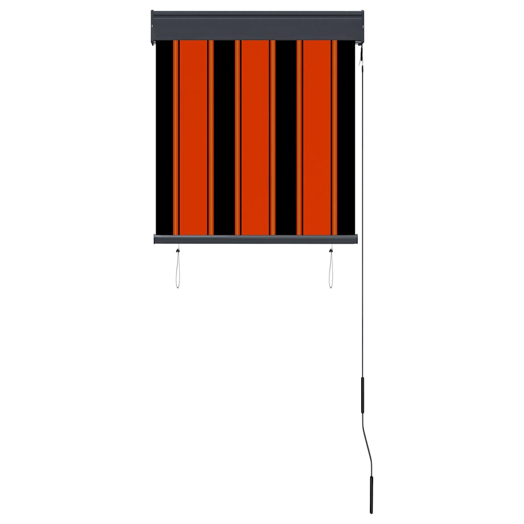 vidaXL Outdoor Roller Blind 60x250 cm Orange and Brown