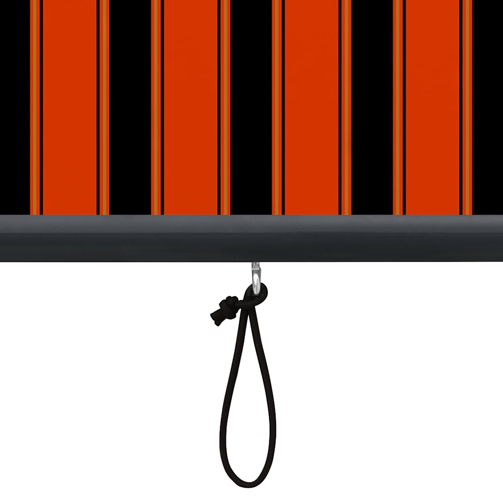 vidaXL Outdoor Roller Blind 60x250 cm Orange and Brown