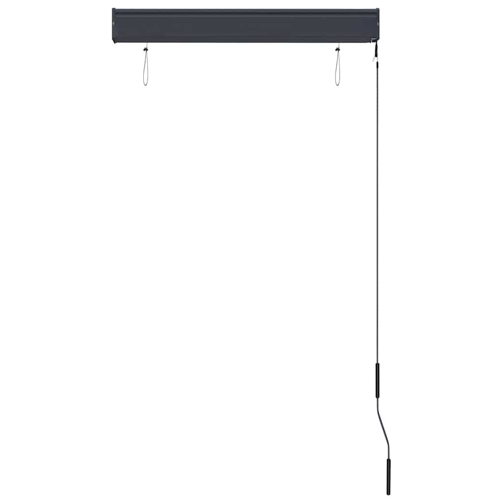 vidaXL Outdoor Roller Blind 80x250 cm Yellow and Blue
