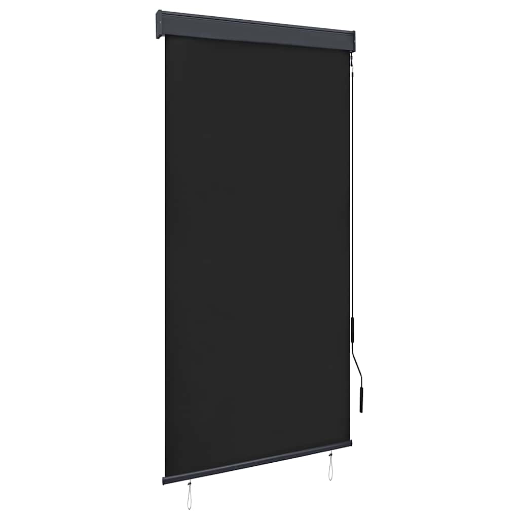 vidaXL Outdoor Roller Blind | Anthracite | Polyester with PA coating