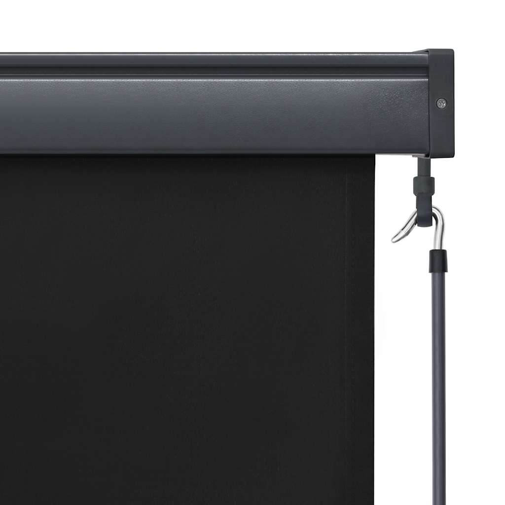 vidaXL Outdoor Roller Blind | Anthracite | Polyester with PA coating