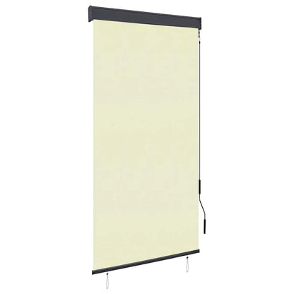 vidaXL Outdoor Roller Blind 80x250 cm Cream