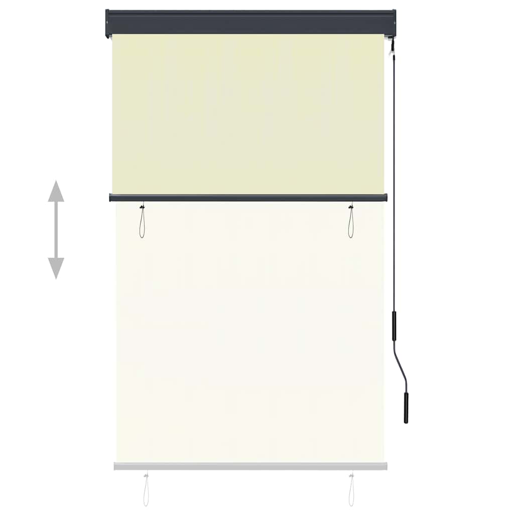 vidaXL Outdoor Roller Blind | Cream