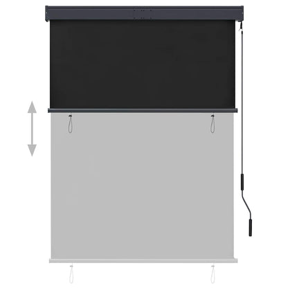 vidaXL Outdoor Roller Blind 120x250 cm Anthracite
