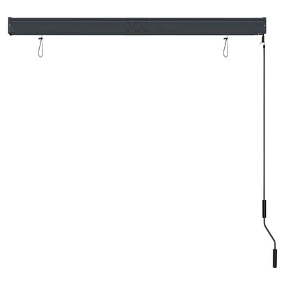 145969 vidaXL Outdoor Roller Blind 140x250 cm White and Orange