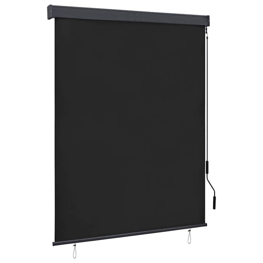 vidaXL Roller Shade | Anthracite | Polyester with PA Coating | 140x250cm