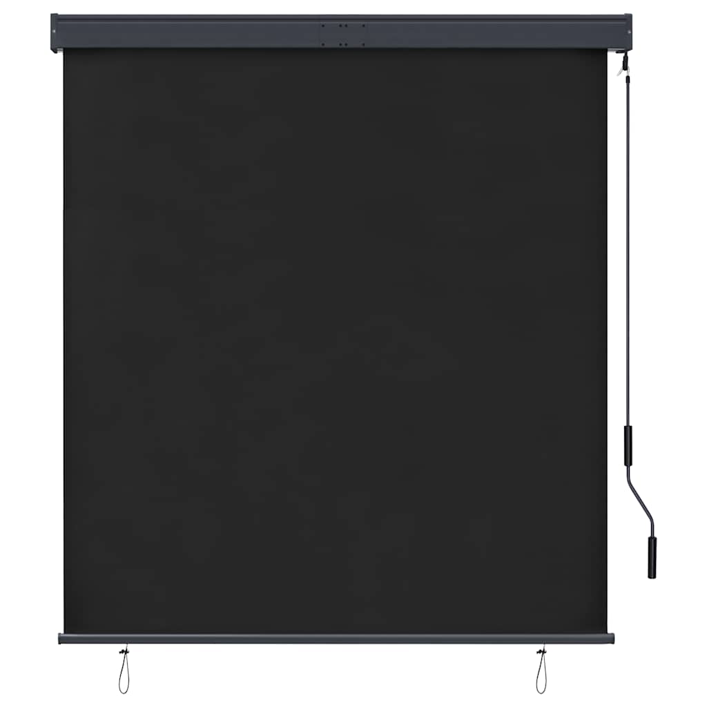vidaXL Roller Shade | Anthracite | Polyester with PA Coating | 140x250cm