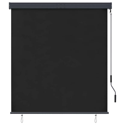 vidaXL Roller Shade | Anthracite | Polyester with PA Coating | 140x250cm