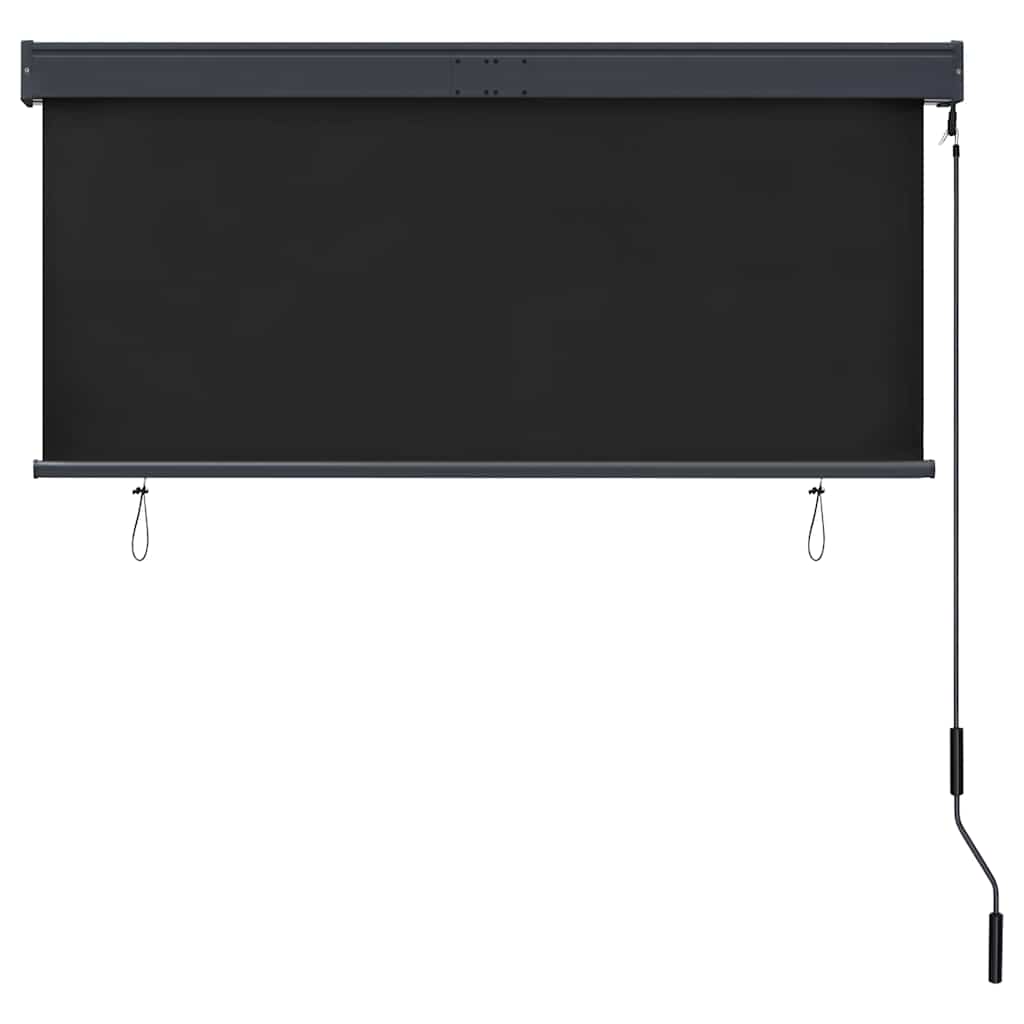vidaXL Roller Shade | Anthracite | Polyester with PA Coating | 140x250cm