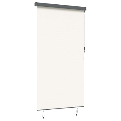 145971 vidaXL Outdoor Roller Blind 140x250 cm Cream