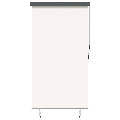 145971 vidaXL Outdoor Roller Blind 140x250 cm Cream
