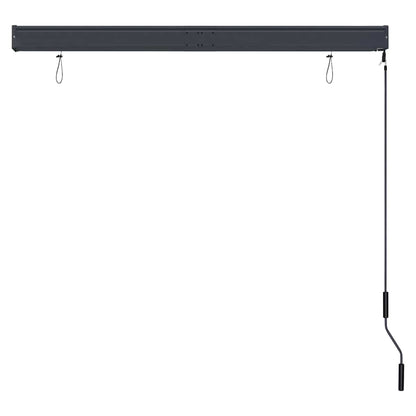 vidaXL Outdoor Roller Blind 140x250 cm Orange and Brown