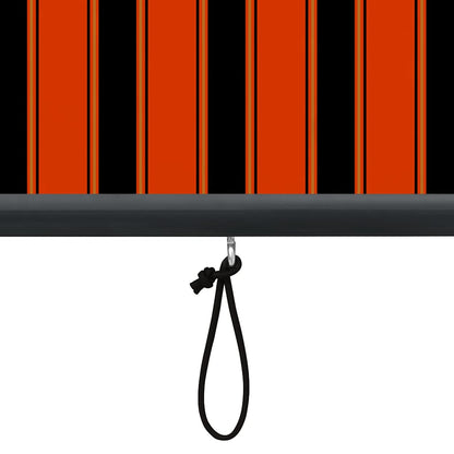 vidaXL Outdoor Roller Blind 140x250 cm Orange and Brown
