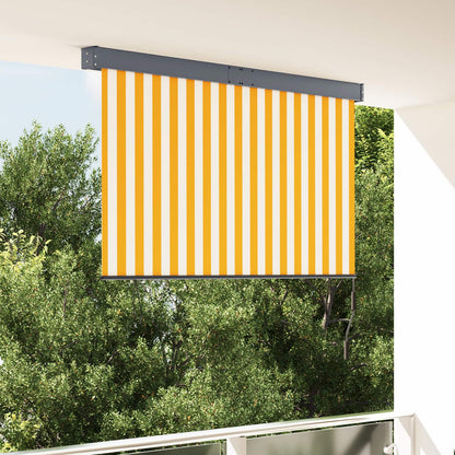 vidaXL Outdoor Roller Blind 160x250 cm White and Orange