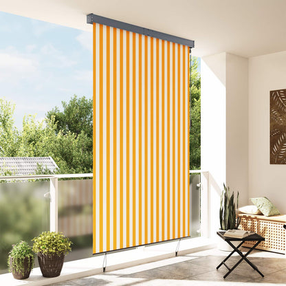 vidaXL Outdoor Roller Blind 160x250 cm White and Orange