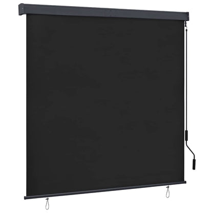 vidaXL Roller Shade | Anthracite | Polyester | 160x250 cm | Retractable