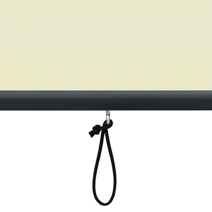 vidaXL Roller Shade | Cream | Polyester, Aluminium, Steel | 160 x 250 cm
