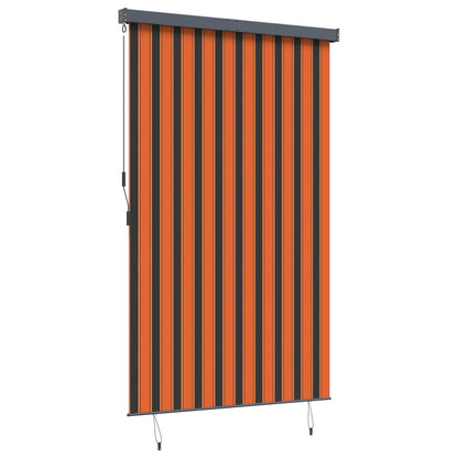 145978 vidaXL Outdoor Roller Blind 160x250 cm Orange and Brown