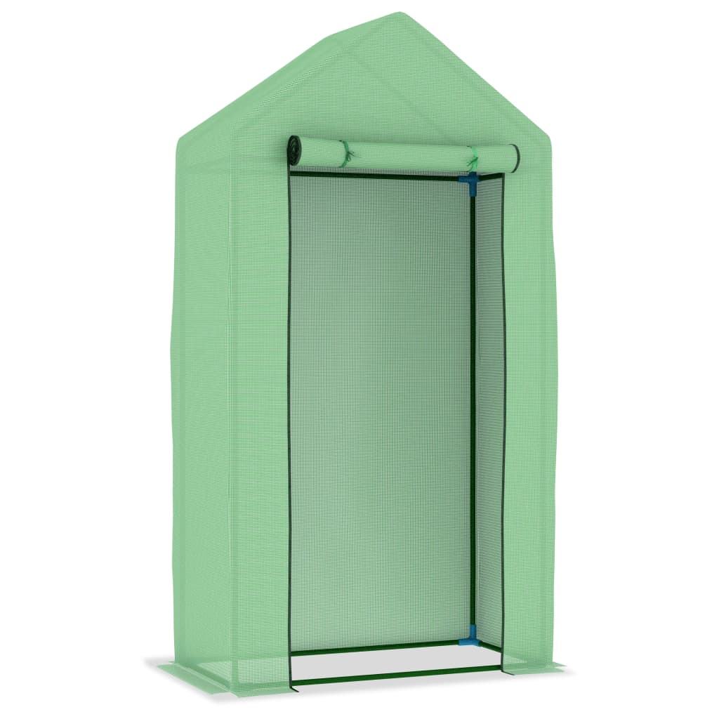 vidaXL Greenhouse | Green | PE mesh fabric | Small | Durable | Greenhouse