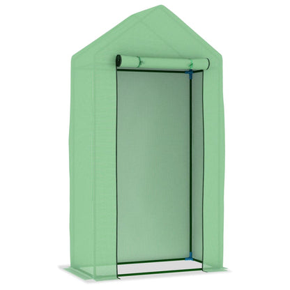 vidaXL Greenhouse | Green | PE mesh fabric | Small | Durable | Greenhouse