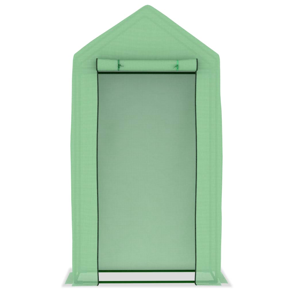 vidaXL Greenhouse | Green | PE mesh fabric | Small | Durable | Greenhouse