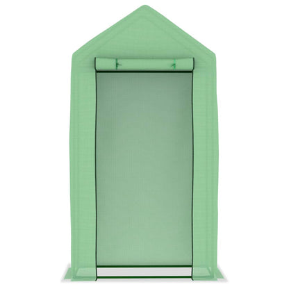 vidaXL Greenhouse | Green | PE mesh fabric | Small | Durable | Greenhouse