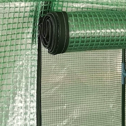 vidaXL Greenhouse | Green | PE mesh fabric | Small | Durable | Greenhouse