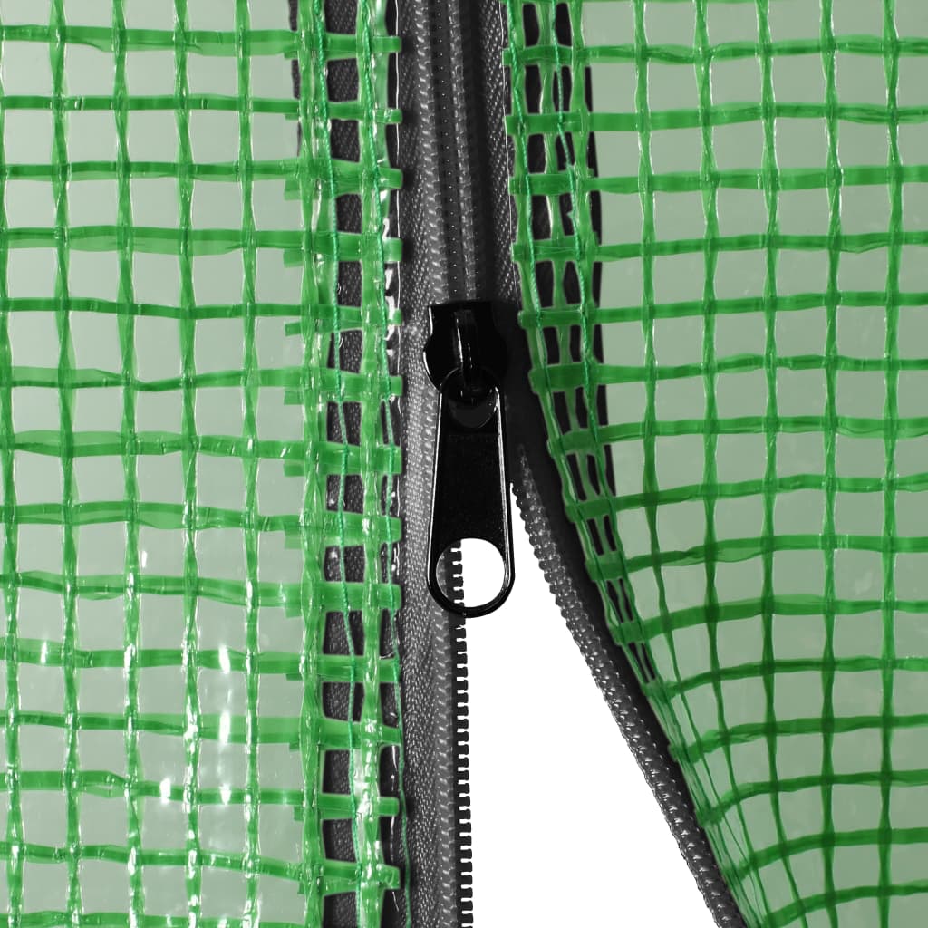 vidaXL Greenhouse | Green | PE mesh fabric | Small | Durable | Greenhouse