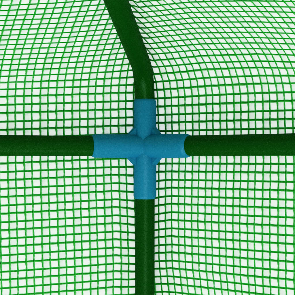 vidaXL Greenhouse | Green | PE mesh fabric | Small | Durable | Greenhouse