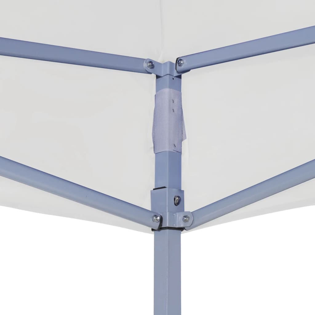 vidaXL Professional Folding Party Tent 3x3 m Steel White