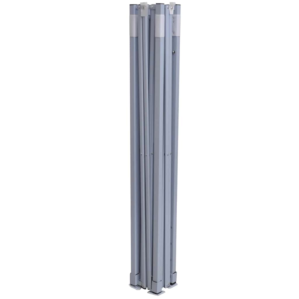 vidaXL Professional Folding Party Tent with 4 Sidewalls 3x3 m White