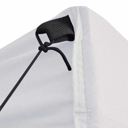 vidaXL Professional Folding Party Tent with 4 Sidewalls 3x3 m White