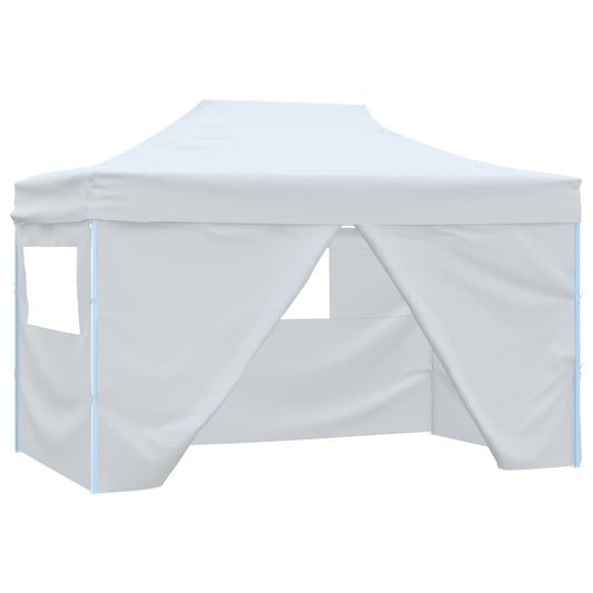 vidaXL Party Tent | White | 600D oxford fabric with PVC coating | Large