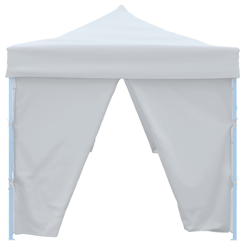 vidaXL Folding Pop-up Party Tent with 8 Sidewalls 3x9 m White