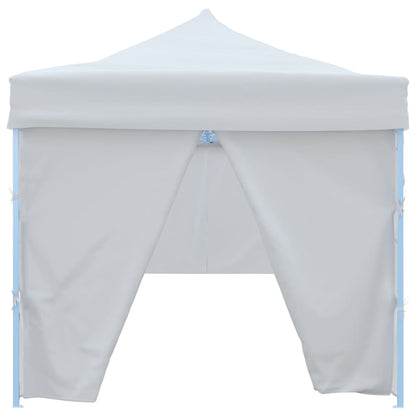 vidaXL Folding Pop-up Party Tent with 8 Sidewalls 3x9 m White
