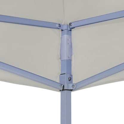 vidaXL Professional Folding Party Tent 2x2 m Steel Cream