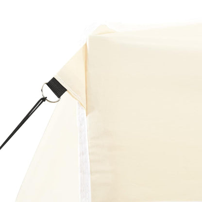 vidaXL Professional Folding Party Tent with 4 Sidewalls 2x2 m Cream