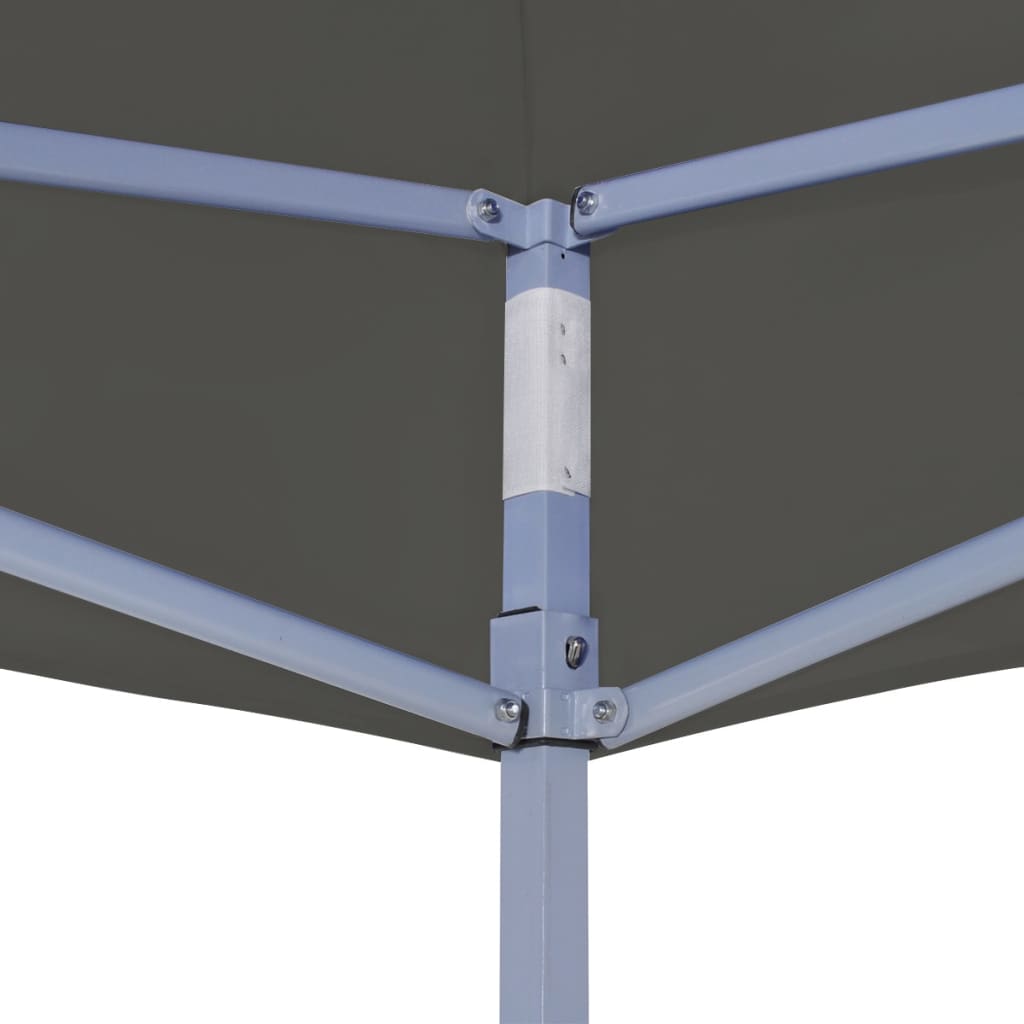 vidaXL Professional Folding Party Tent 2x2 m Steel Anthracite
