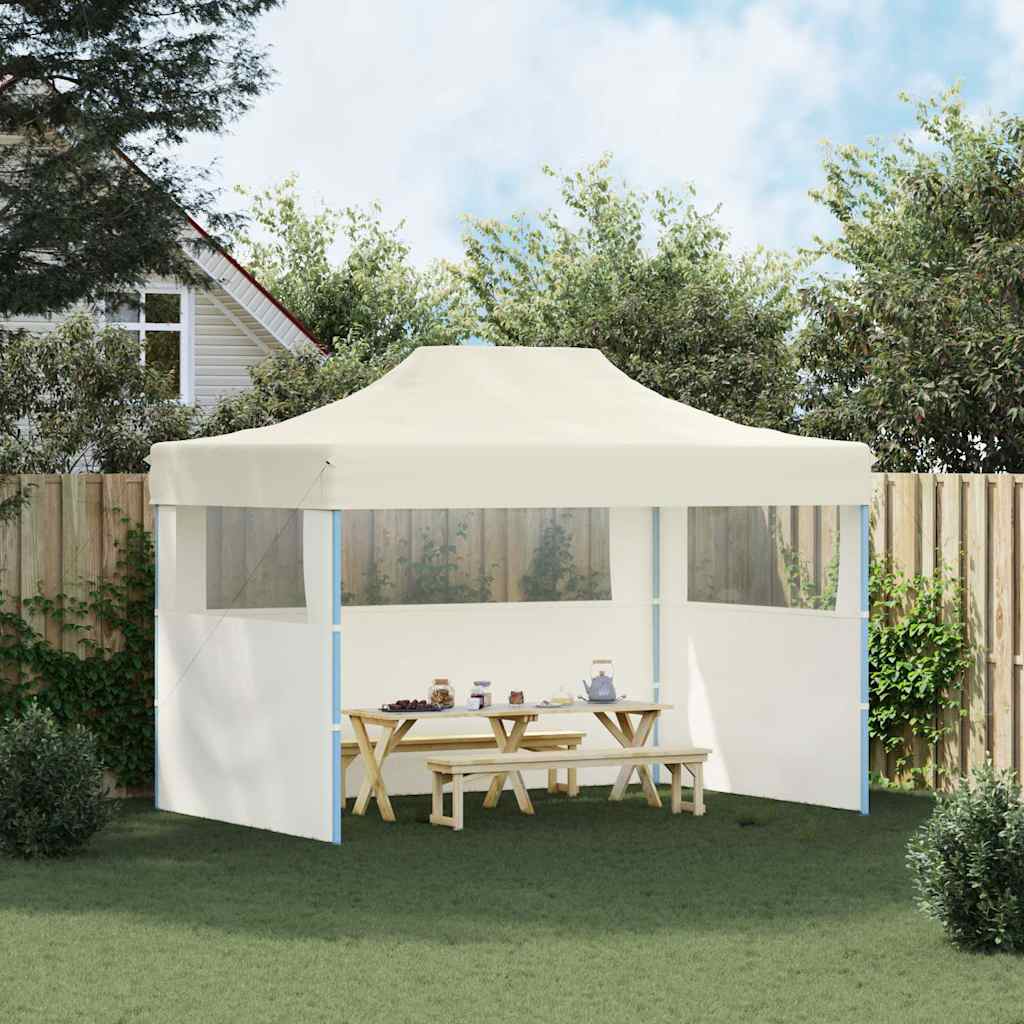 vidaXL Party Tent | Cream | 600D Oxford fabric with PVC coating | 3x4m
