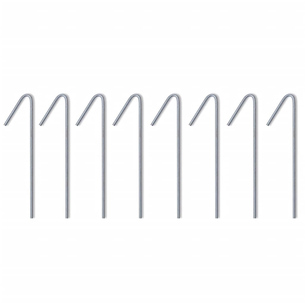 vidaXL Professional Folding Party Tent with 3 Sidewalls 3x4 m Steel Cream