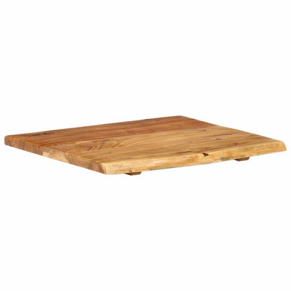 vidaXL Bathroom Vanity Top Solid Acacia Wood 58x52x2,5 cm