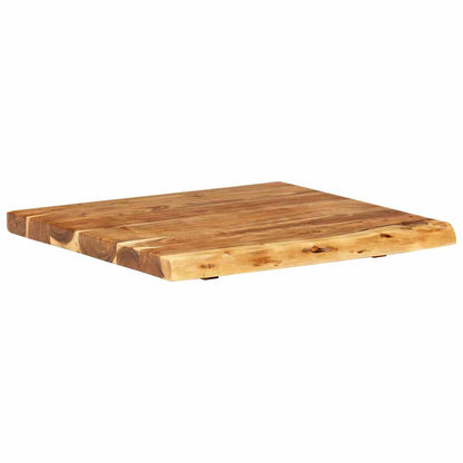 vidaXL Bathroom Vanity Top Solid Acacia Wood 58x52x3,8 cm