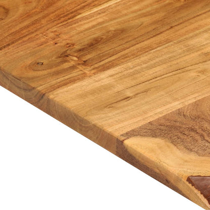 vidaXL Bathroom Vanity Top Solid Acacia Wood 100x52x2.5 cm