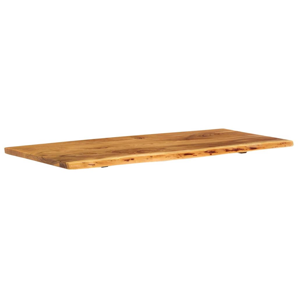 vidaXL Bathroom Vanity Top Solid Acacia Wood 114x52x2,5 cm