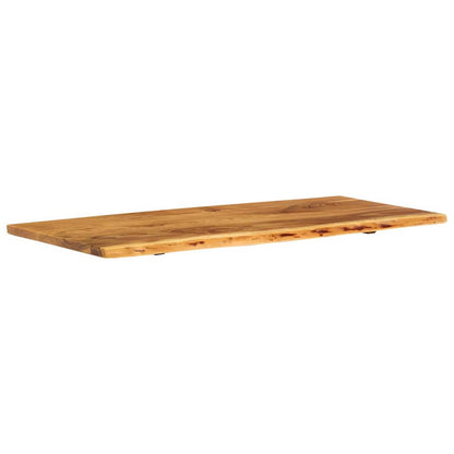vidaXL Bathroom Vanity Top Solid Acacia Wood 114x52x2,5 cm
